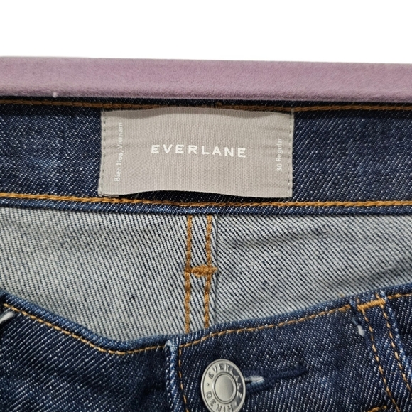Everlane High Waist Dark Wash Skinny Jeans - Picture 4 of 6